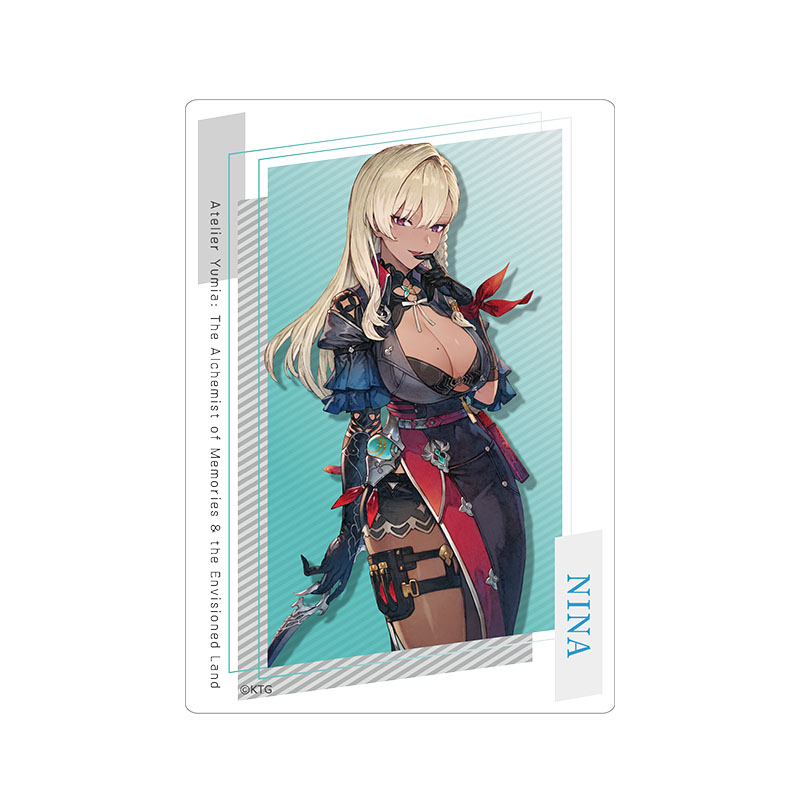 ユミアのアトリエ オンラインくじ2025 アクリルカード ニーナ