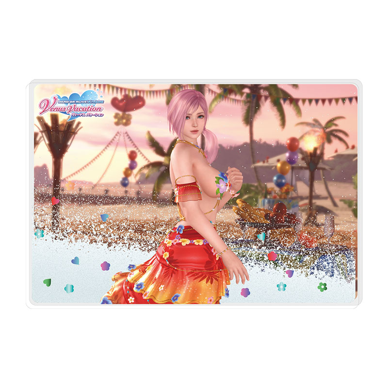 DEAD OR ALIVE Xtreme Venus Vacation ８周年記念 花びら舞う流砂アクリルブロック エリーゼ