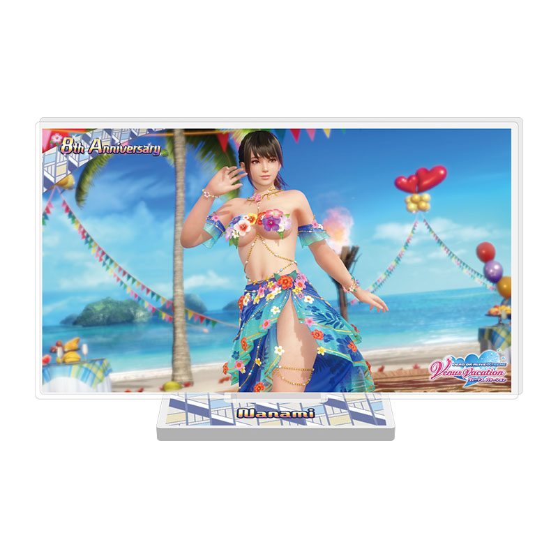 DEAD OR ALIVE Xtreme Venus Vacation ８周年記念 ミニアクリルスタンドプレート ななみ