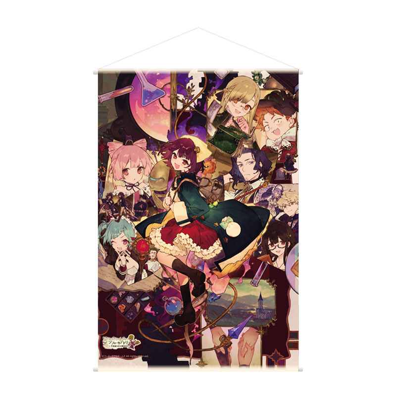 ソフィーのアトリエ 10周年記念 B2ダブルスエードタペストリー 祝！10周年