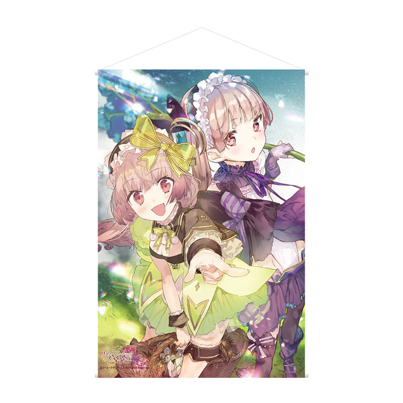 ソフィーのアトリエ 10周年記念 B2ダブルスエードタペストリー リディー＆スール