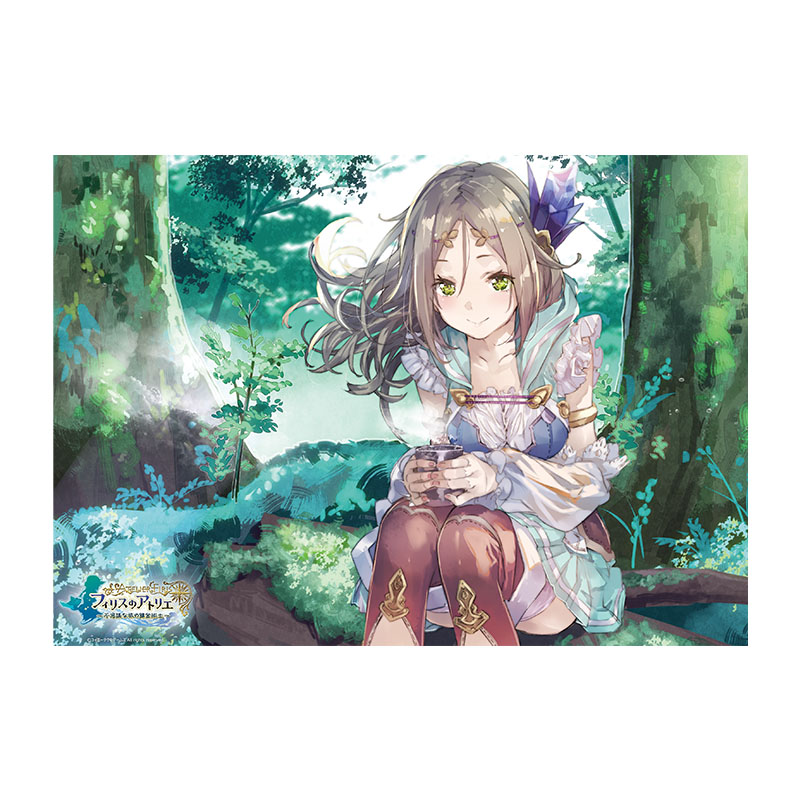 ソフィーのアトリエ 10周年記念オンラインくじ フィリスのアトリエ クリアポスター B