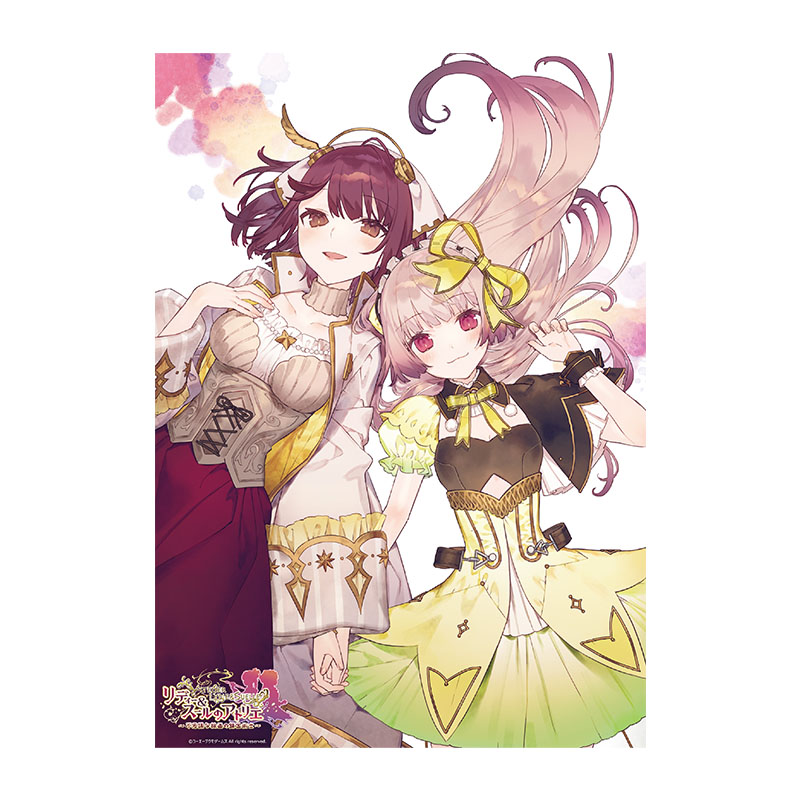 ソフィーのアトリエ 10周年記念オンラインくじ リディー＆スールのアトリエ クリアポスター B