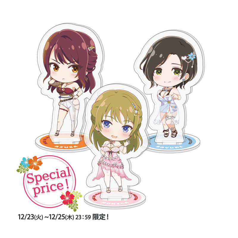 DEAD OR ALIVE Xtreme Venus Vacation ヴィーナスアクリルスタンド（あずさ/モニカTC/さゆりTC）【期間限定価格】