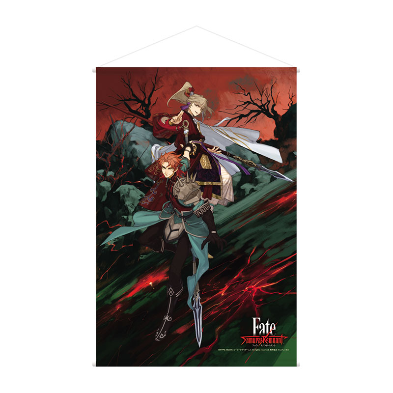 Fate/Samurai Remnant B2ダブルスエードタペストリー アーチャー＆趙雲