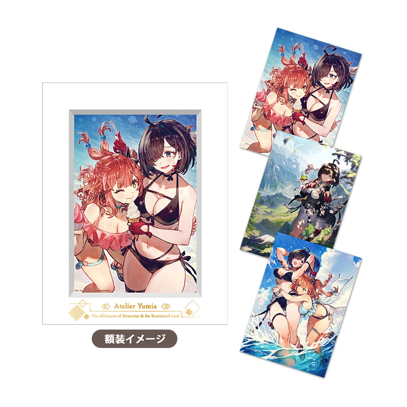 ユミアのアトリエ キャラファインマット3枚セット2025