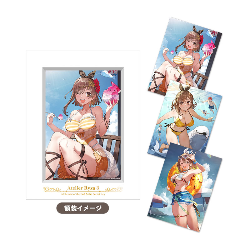 ライザのアトリエ３ キャラファインマット3枚セット2025